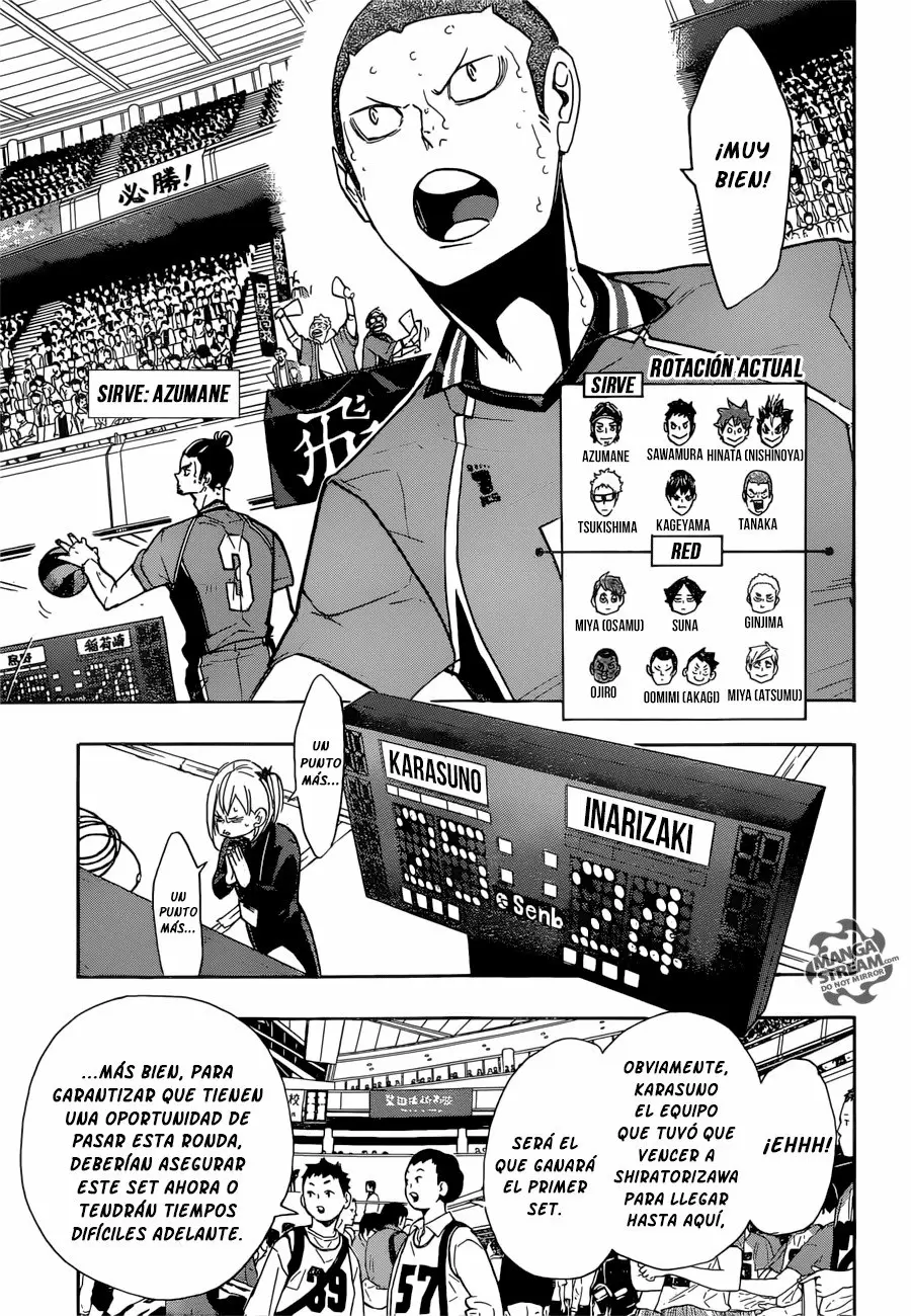 Haikyuu!! capítulo 262, página 8