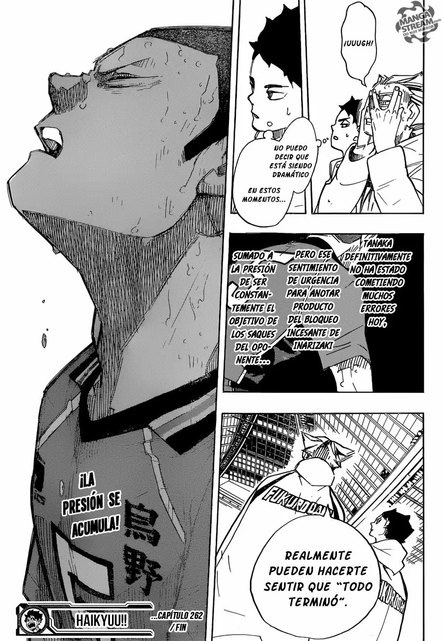 Haikyuu!! capítulo 262, página 20