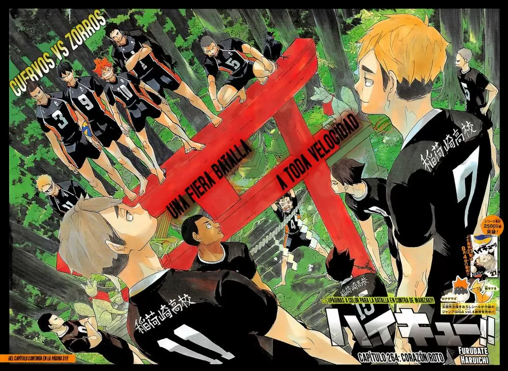 Haikyuu!! capítulo 264, página 4