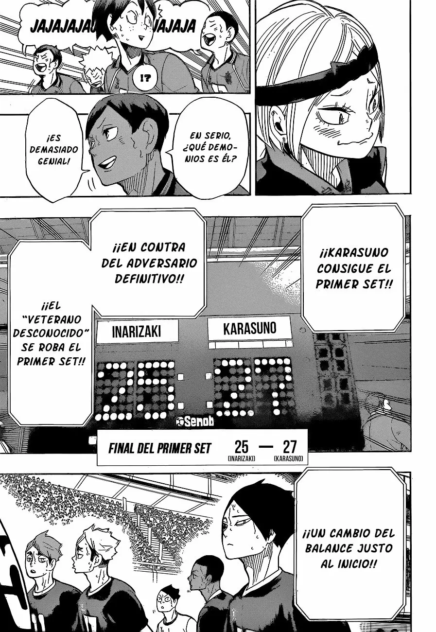 Haikyuu!! capítulo 264, página 16