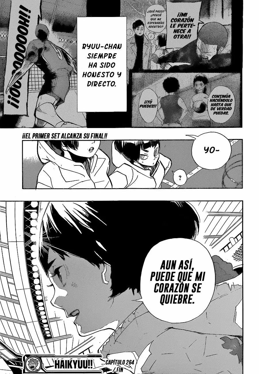 Haikyuu!! capítulo 264, página 20