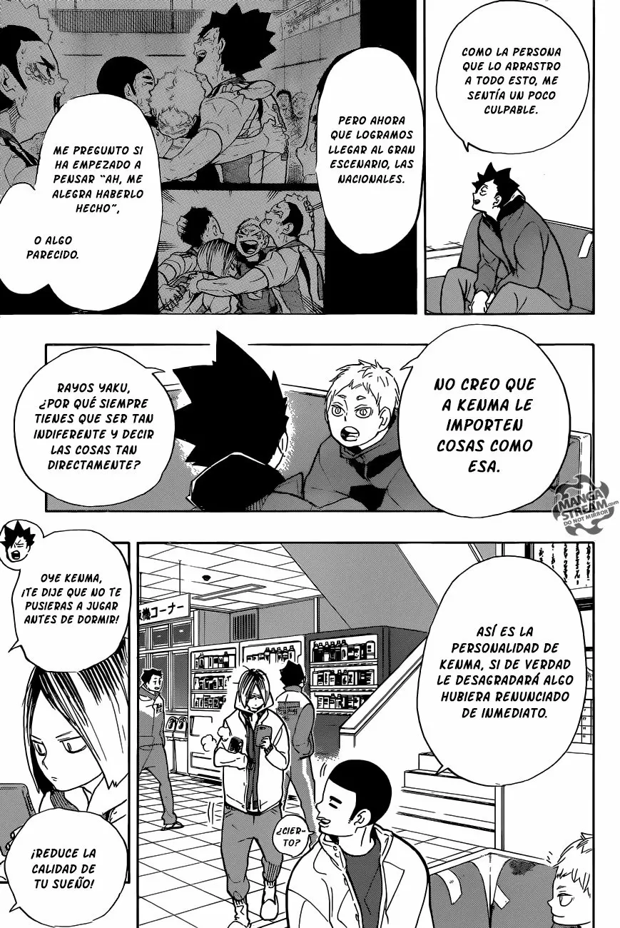 Haikyuu!! capítulo 265, página 4