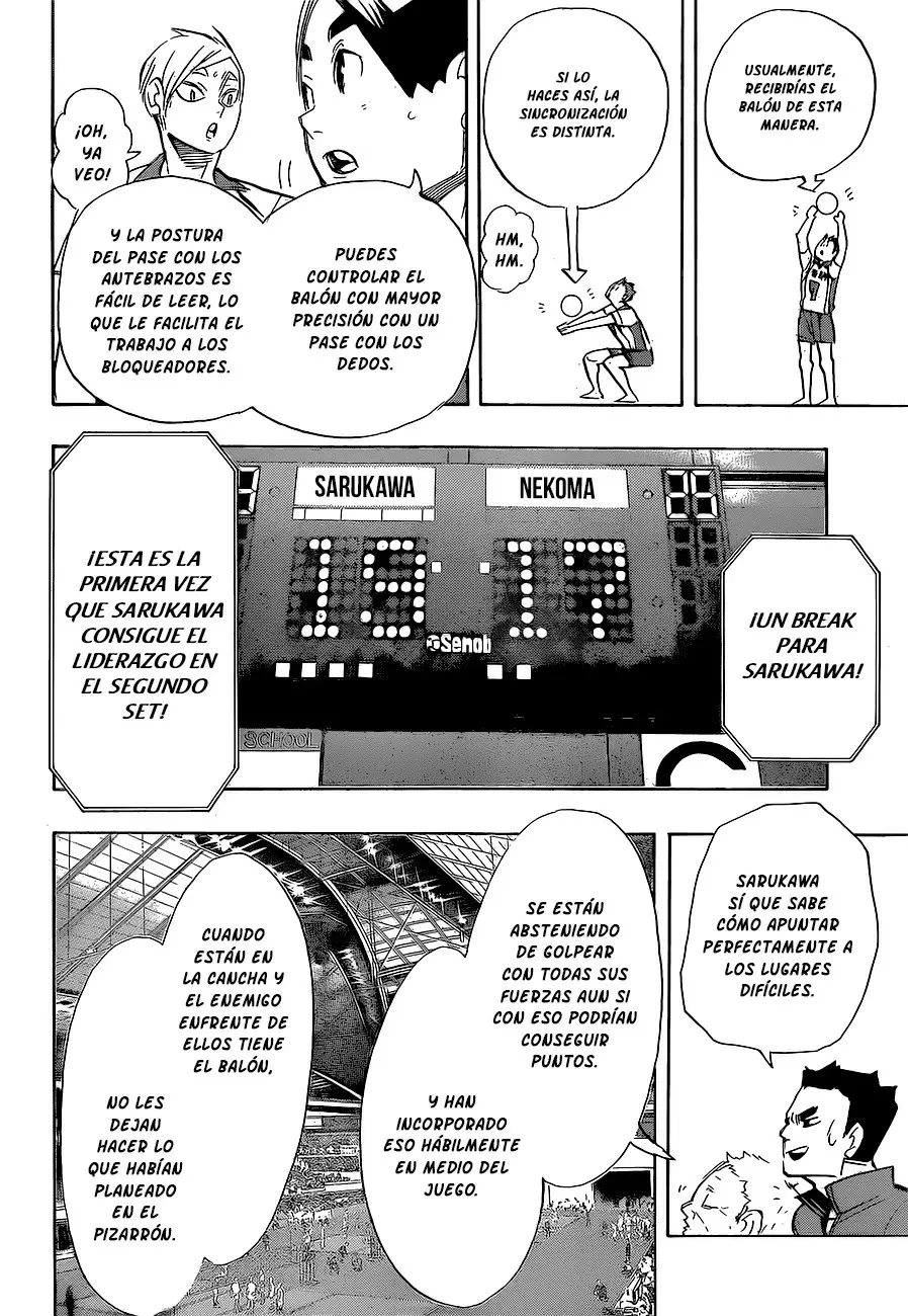 Haikyuu!! capítulo 266, página 18