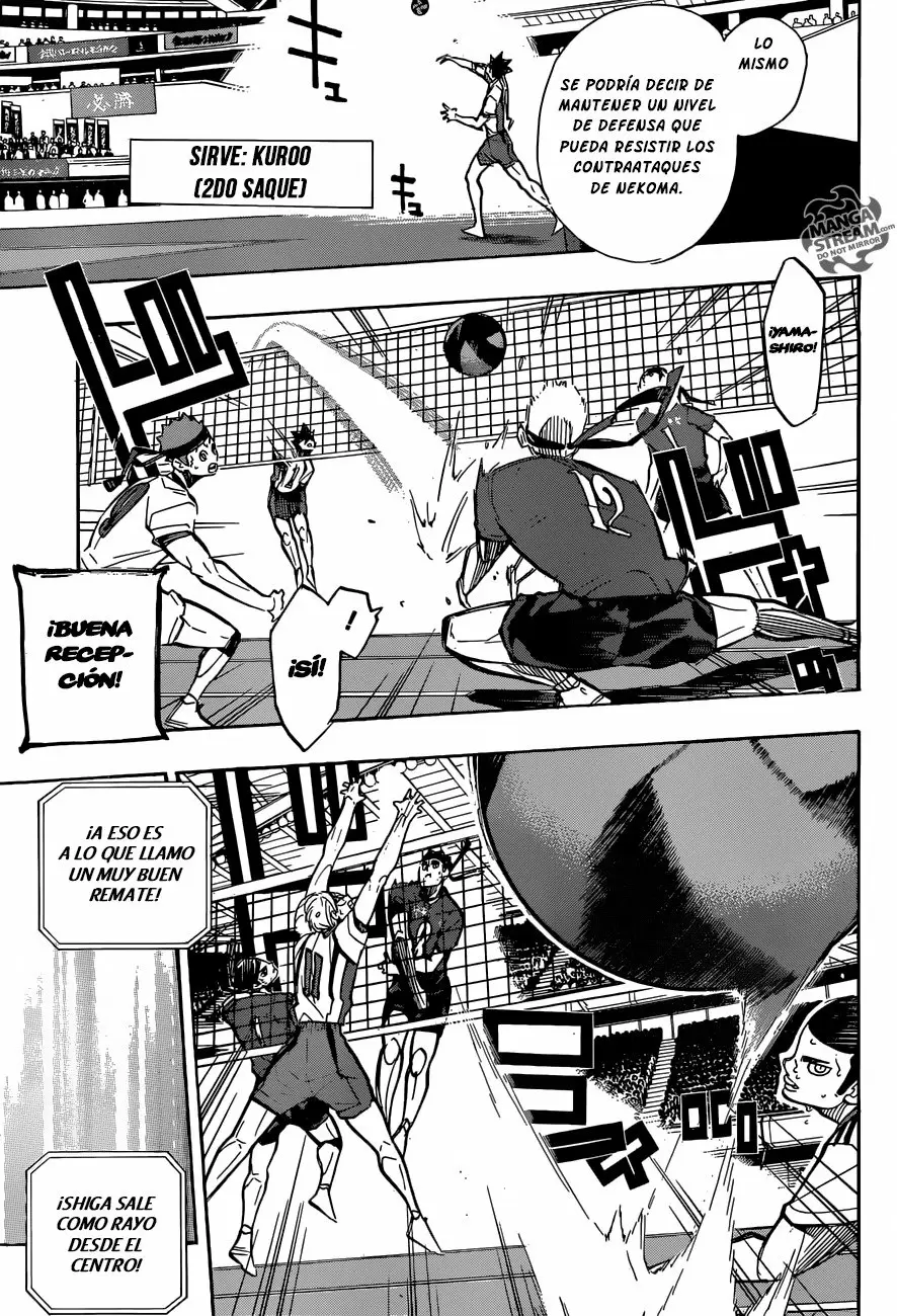 Haikyuu!! capítulo 267, página 6