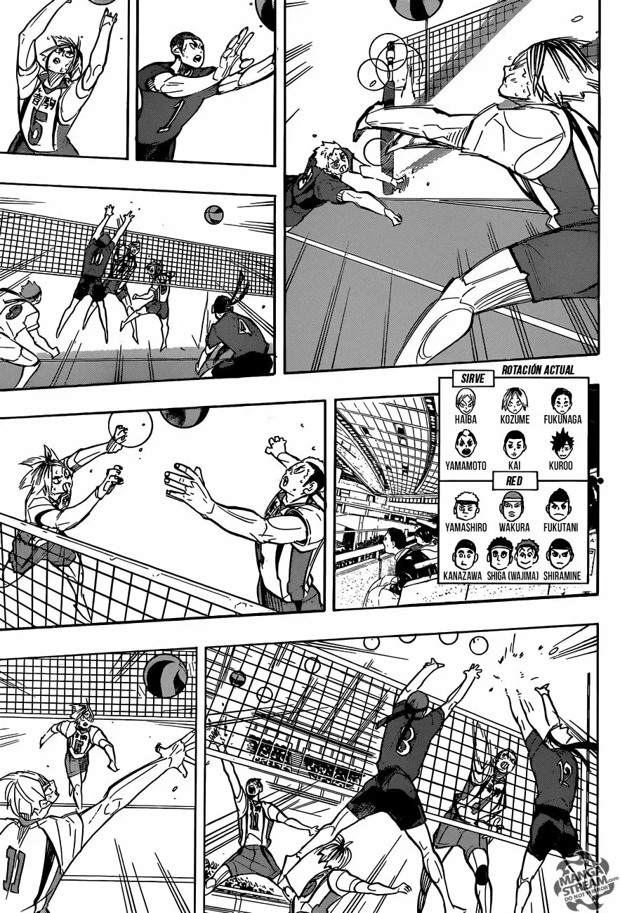 Haikyuu!! capítulo 267, página 8
