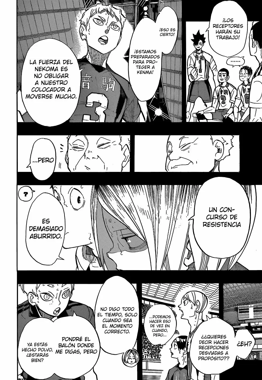 Haikyuu!! capítulo 268, página 3