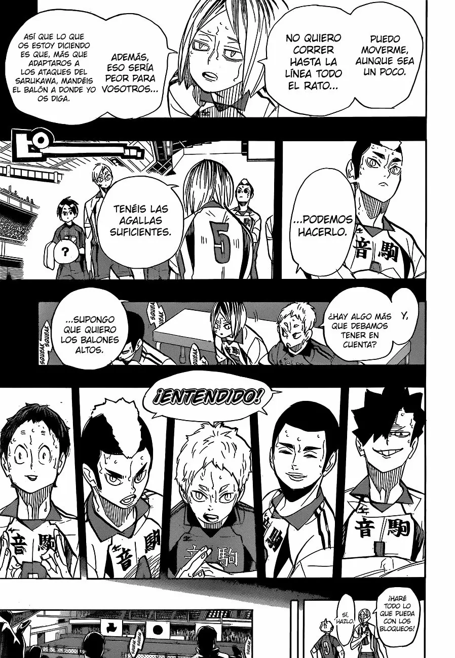 Haikyuu!! capítulo 268, página 4
