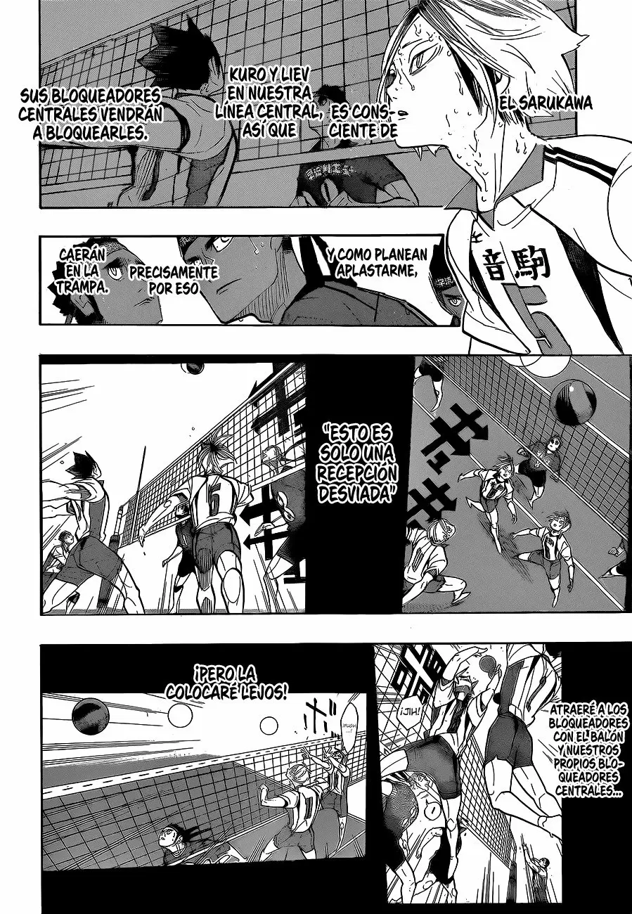 Haikyuu!! capítulo 268, página 5