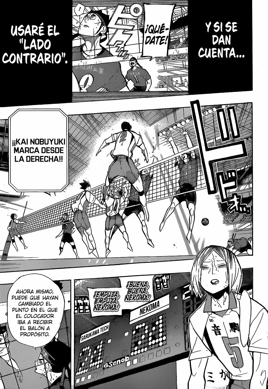 Haikyuu!! capítulo 268, página 6