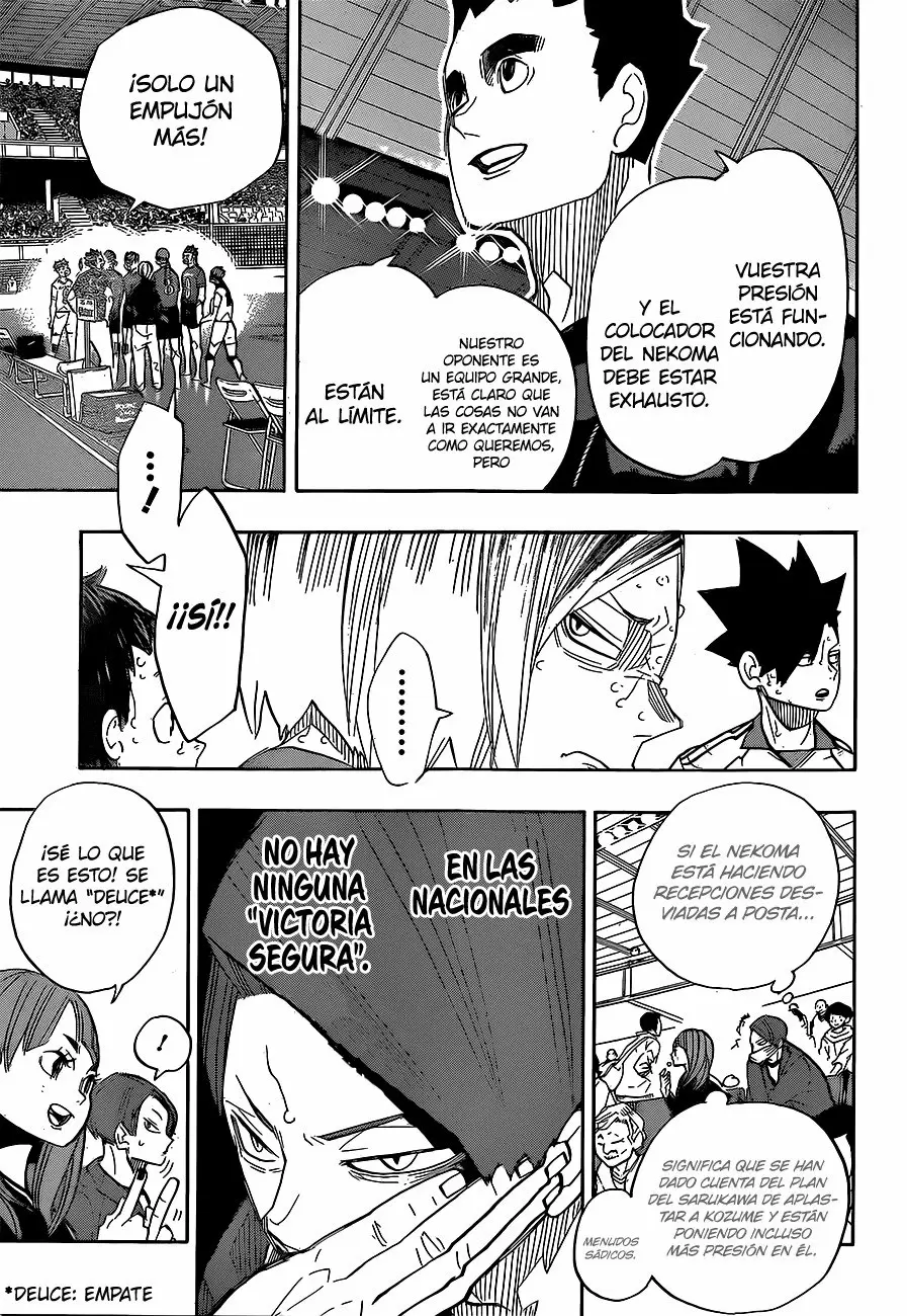 Haikyuu!! capítulo 268, página 8
