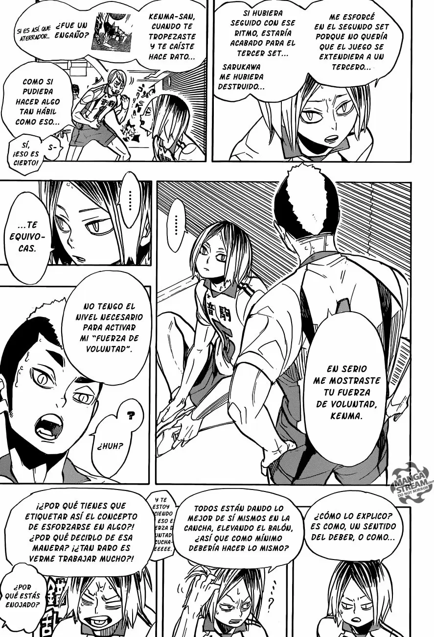 Haikyuu!! capítulo 269, página 8