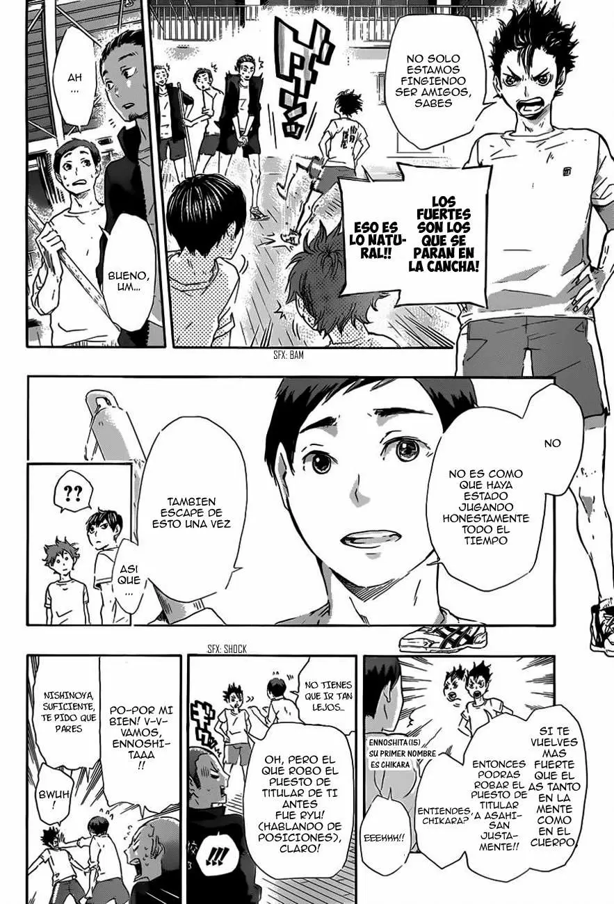Haikyuu!! capítulo 27, página 4
