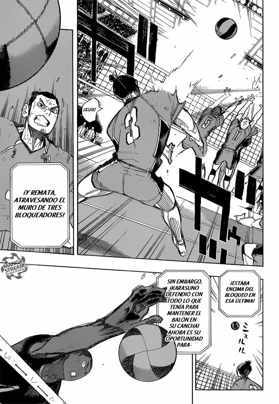 Haikyuu!! capítulo 271, página 18