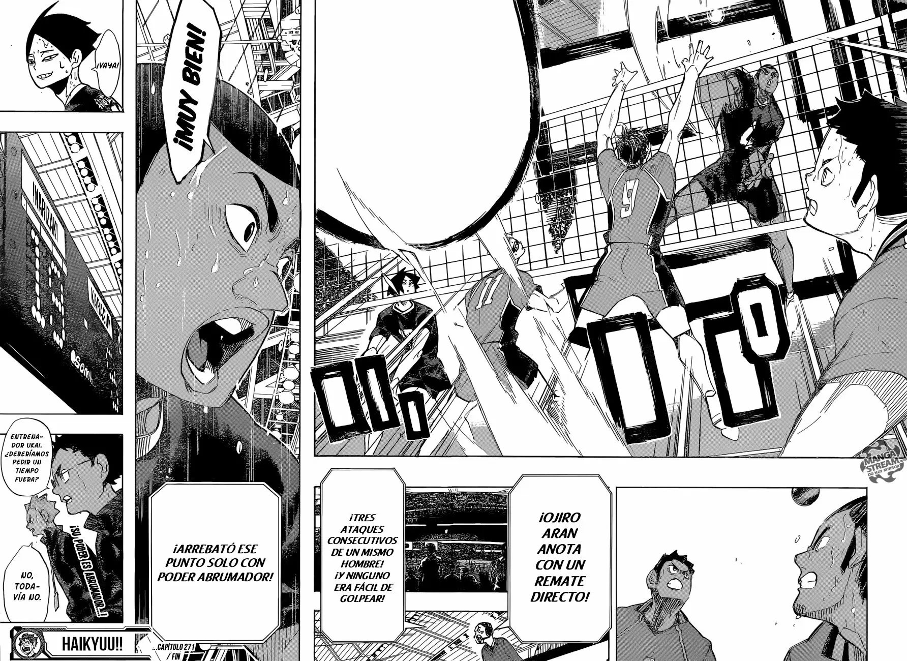 Haikyuu!! capítulo 271, página 19