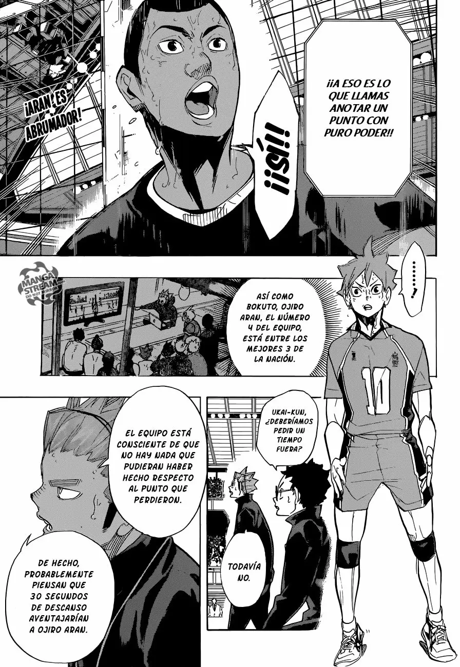 Haikyuu!! capítulo 272, página 3