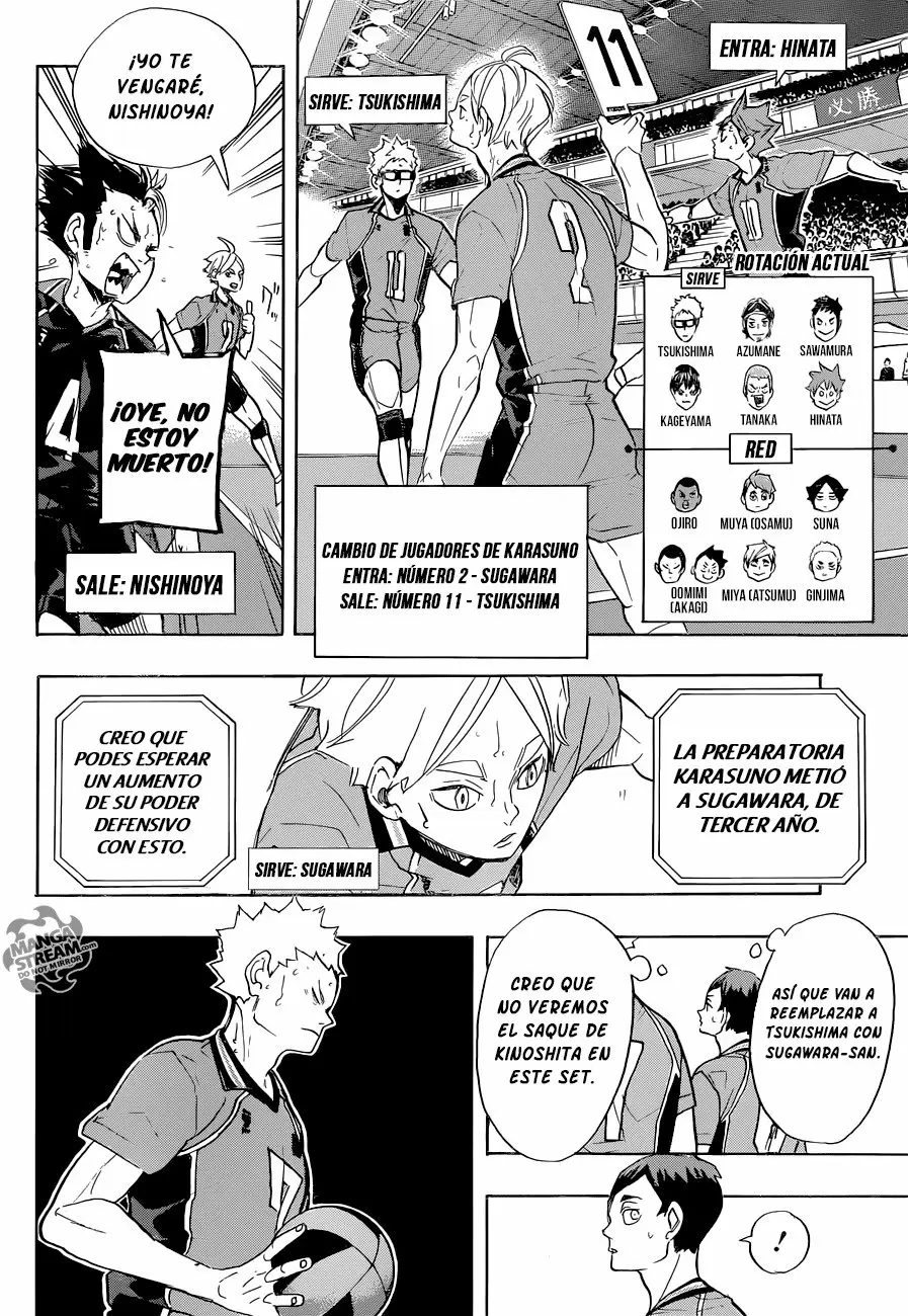 Haikyuu!! capítulo 272, página 6