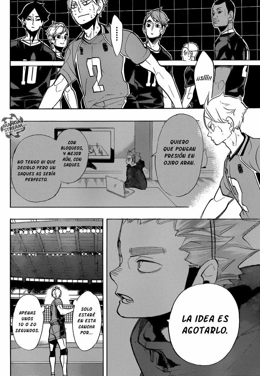 Haikyuu!! capítulo 272, página 8