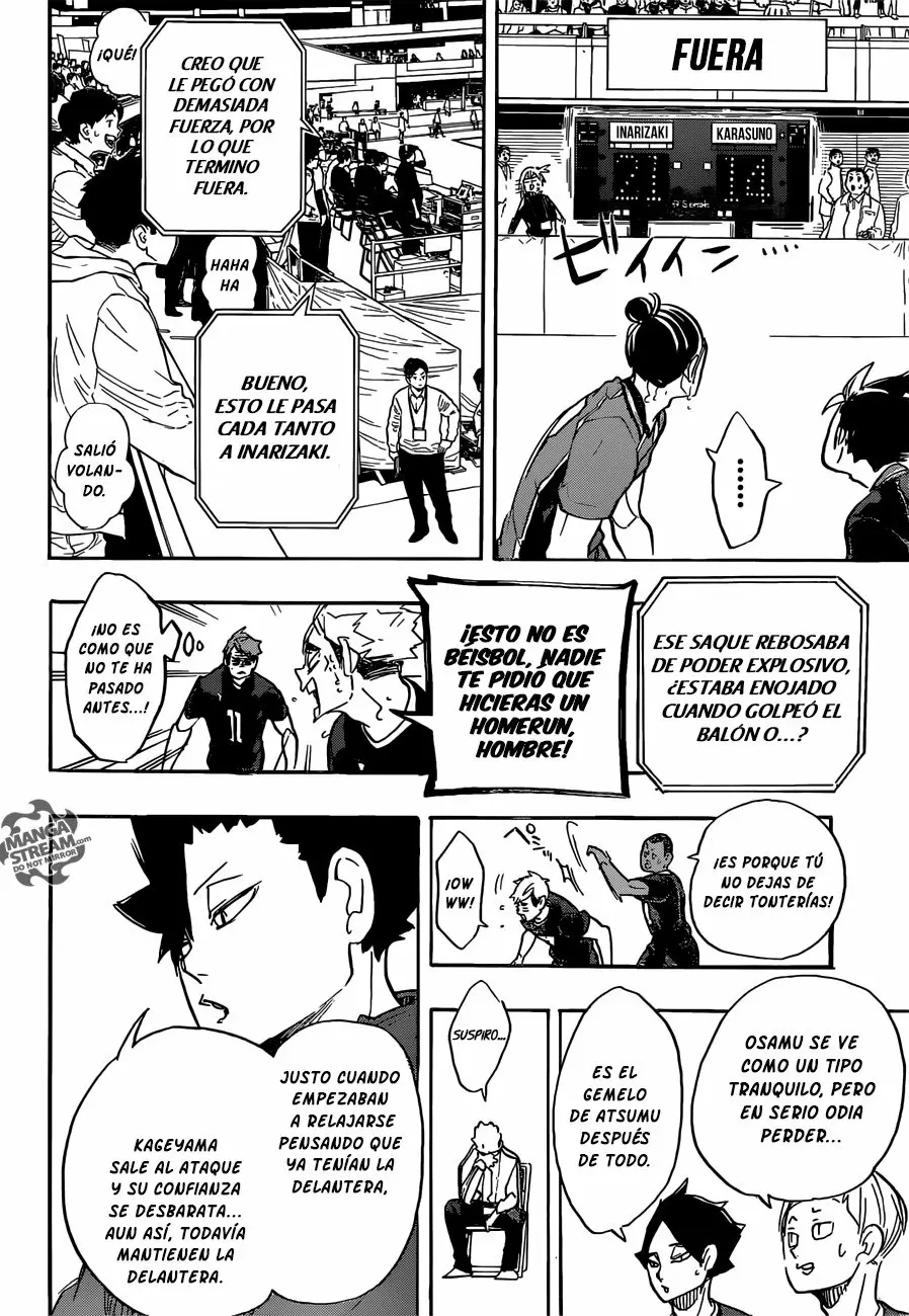 Haikyuu!! capítulo 273, página 14