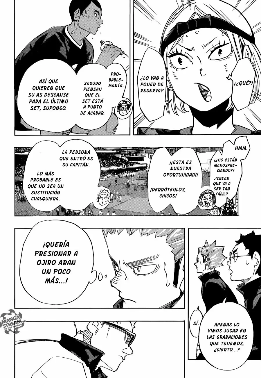 Haikyuu!! capítulo 273, página 18