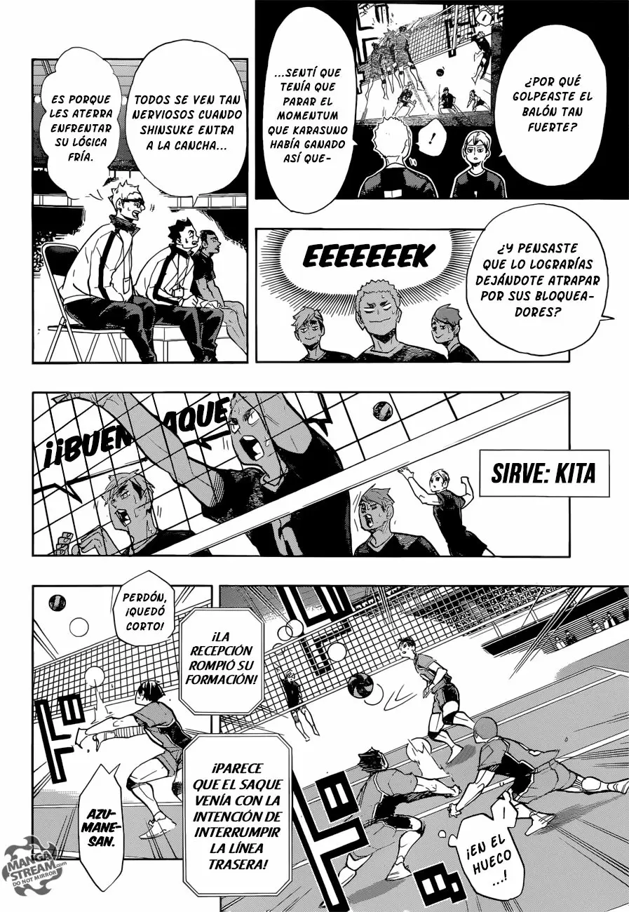 Haikyuu!! capítulo 274, página 3