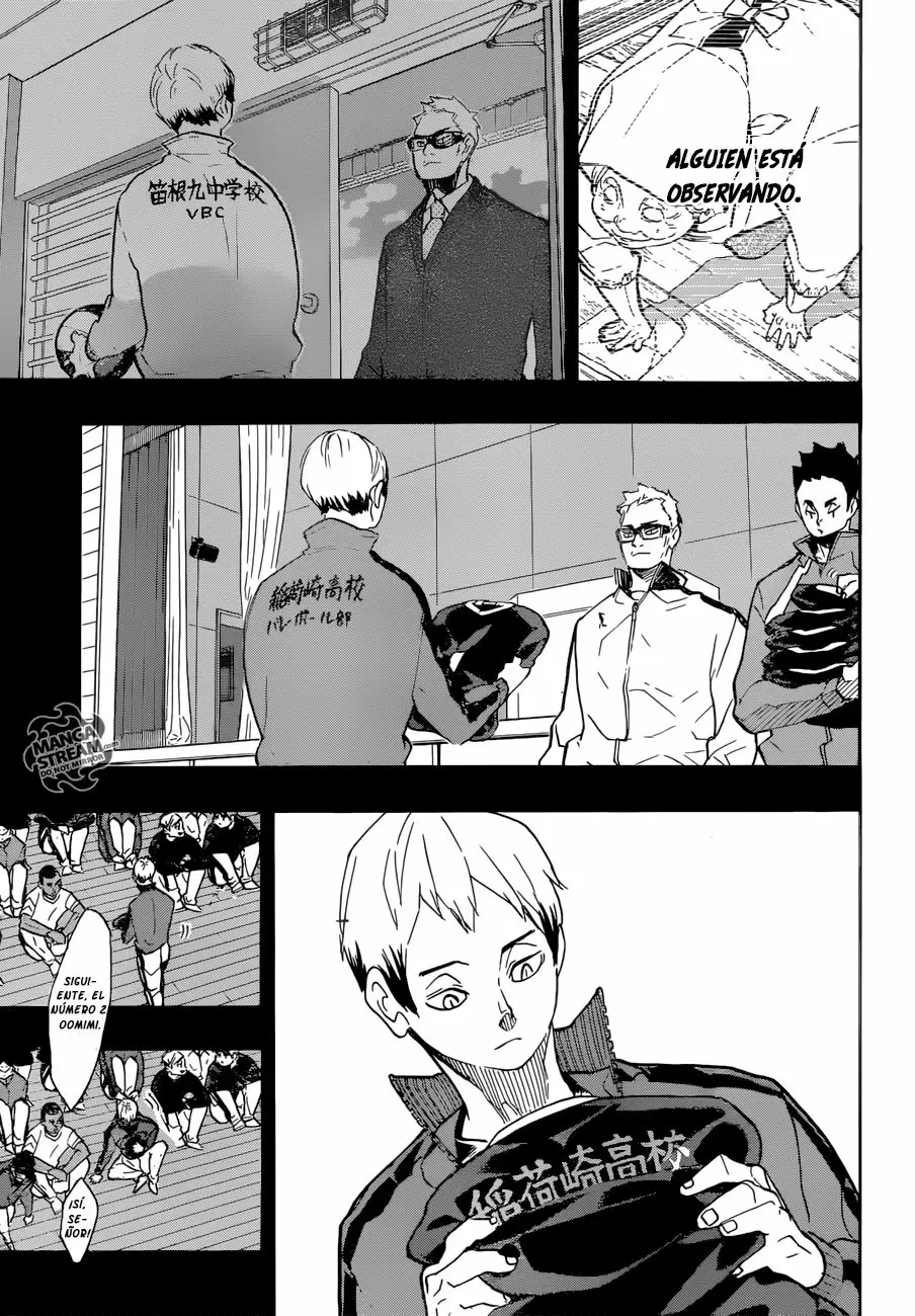 Haikyuu!! capítulo 274, página 15