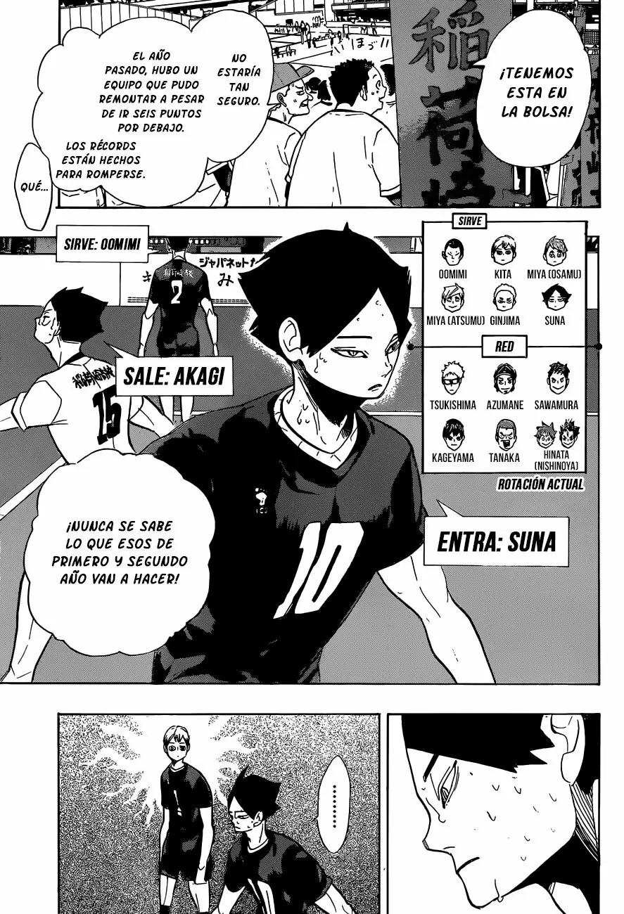 Haikyuu!! capítulo 275, página 4