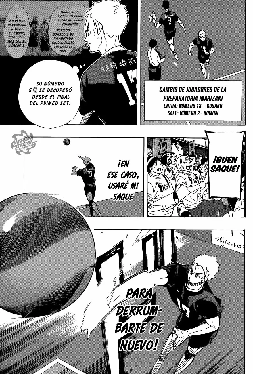 Haikyuu!! capítulo 275, página 6