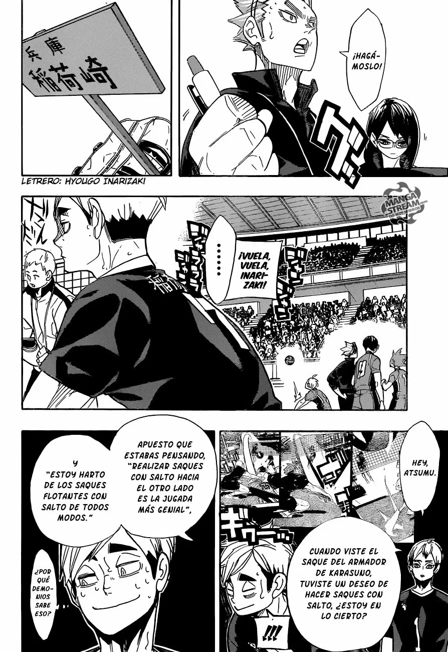 Haikyuu!! capítulo 275, página 18