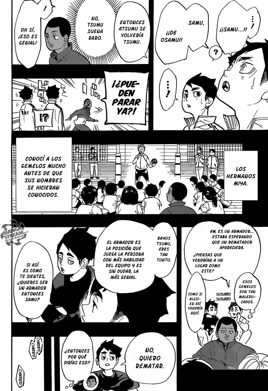 Haikyuu!! capítulo 279, página 3