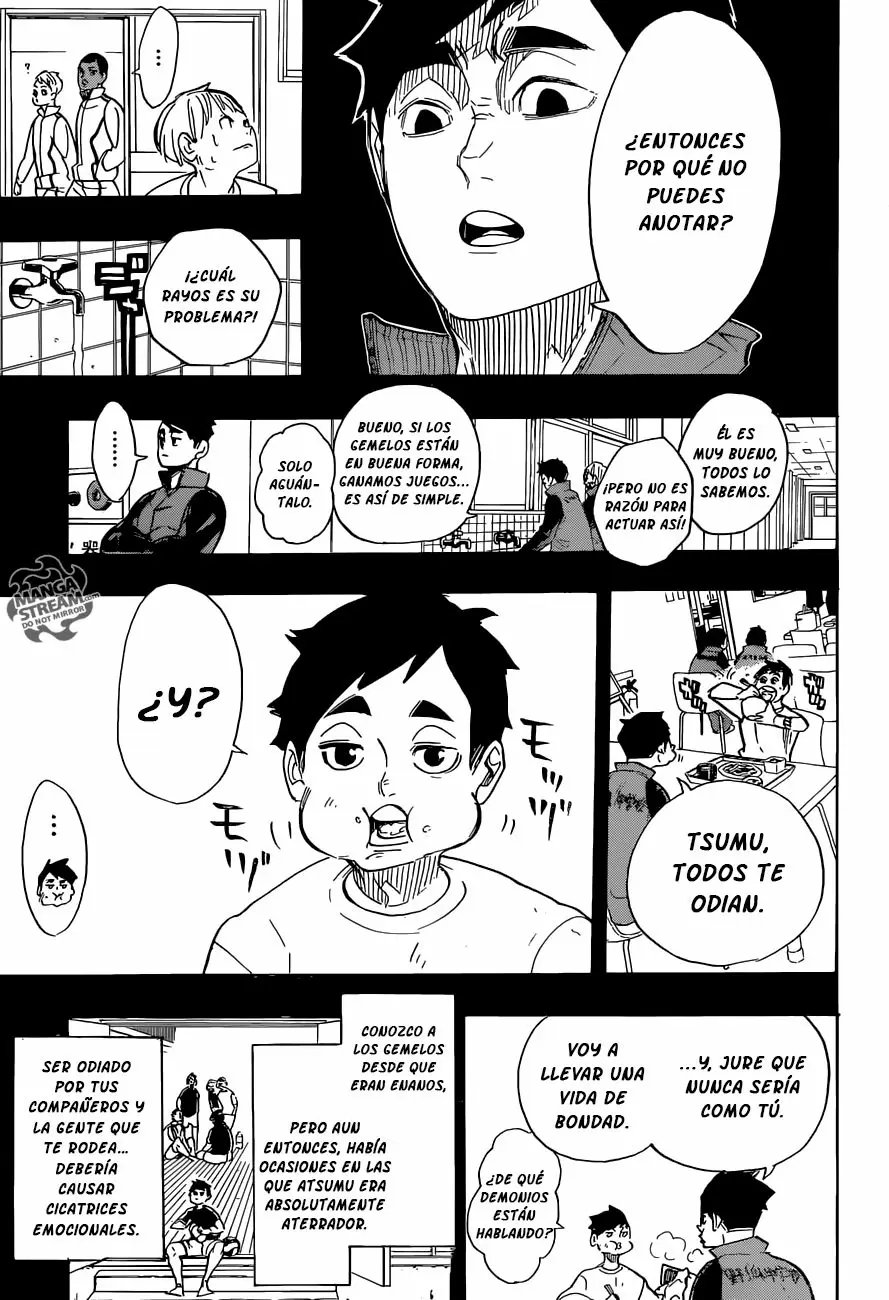 Haikyuu!! capítulo 279, página 8