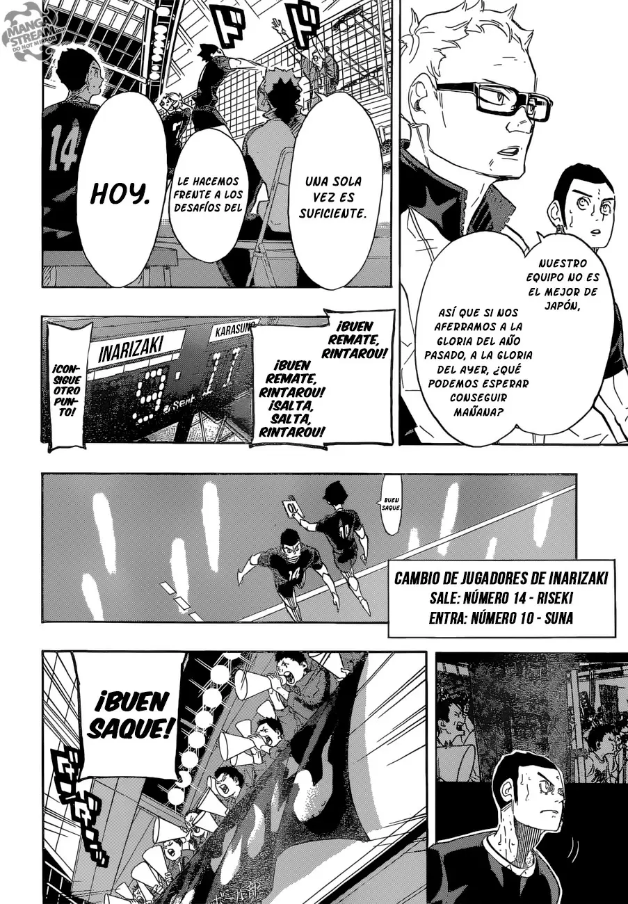Haikyuu!! capítulo 280, página 3