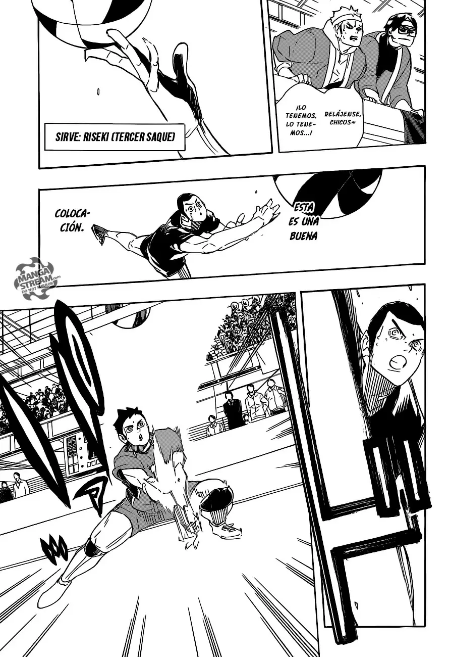 Haikyuu!! capítulo 280, página 8