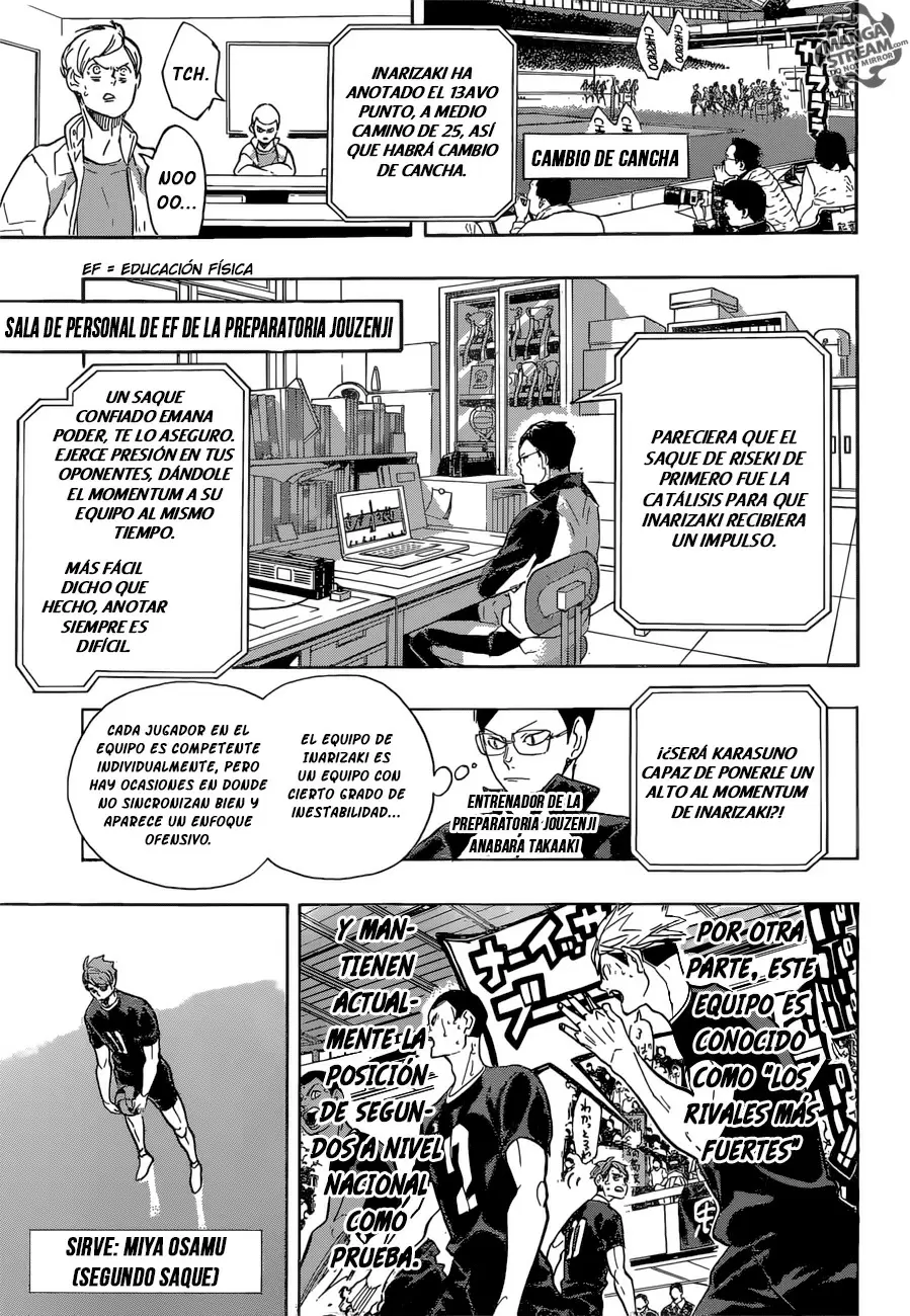 Haikyuu!! capítulo 280, página 14