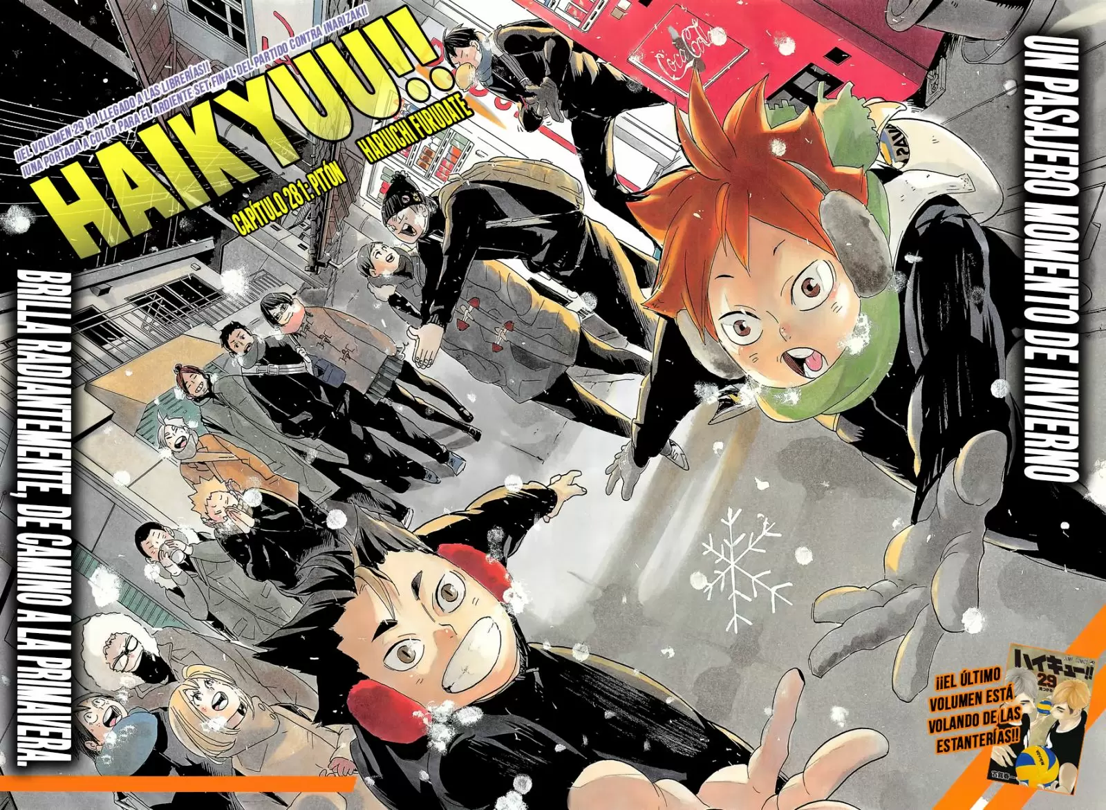 Haikyuu!! capítulo 281, página 4