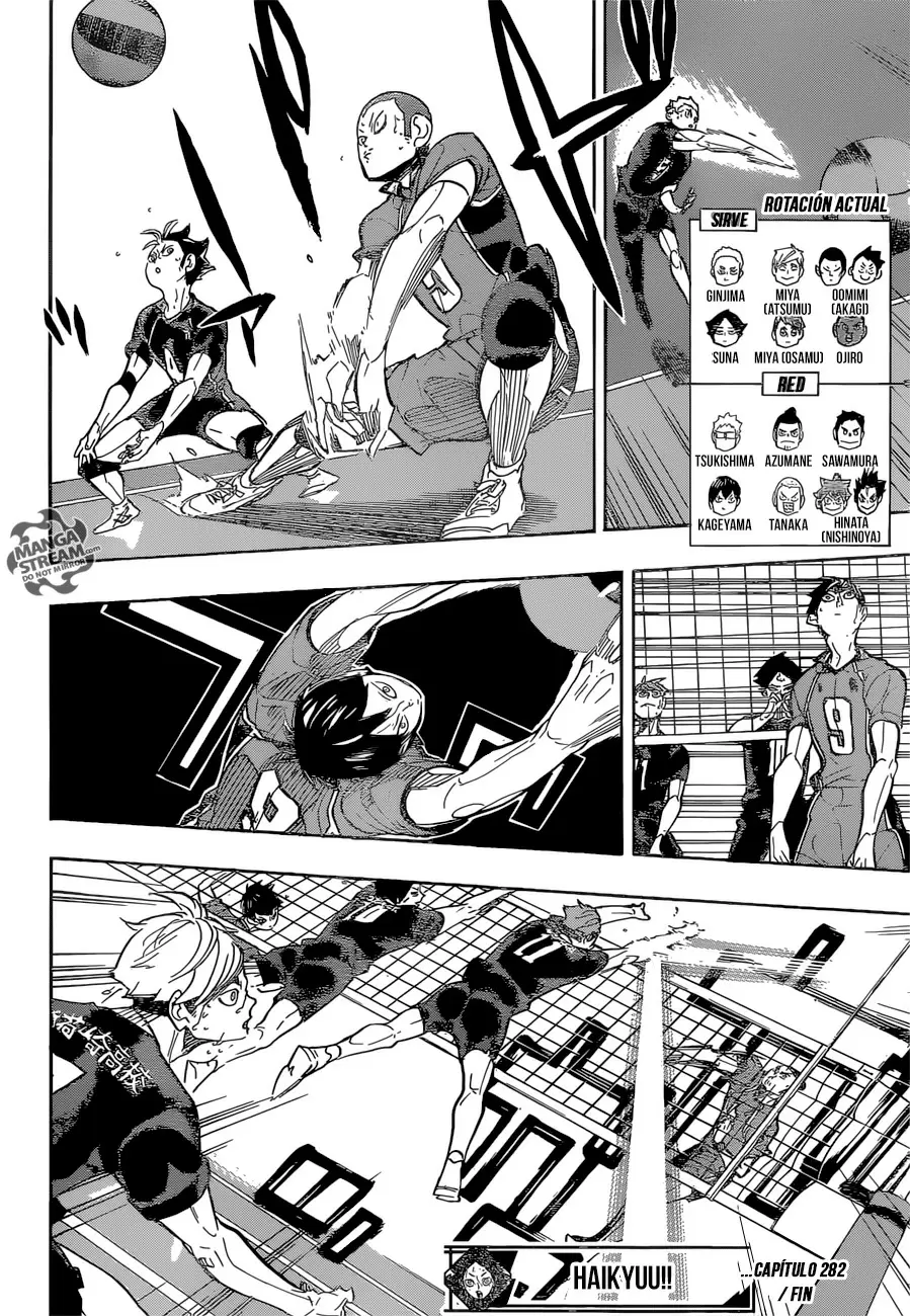 Haikyuu!! capítulo 282, página 19