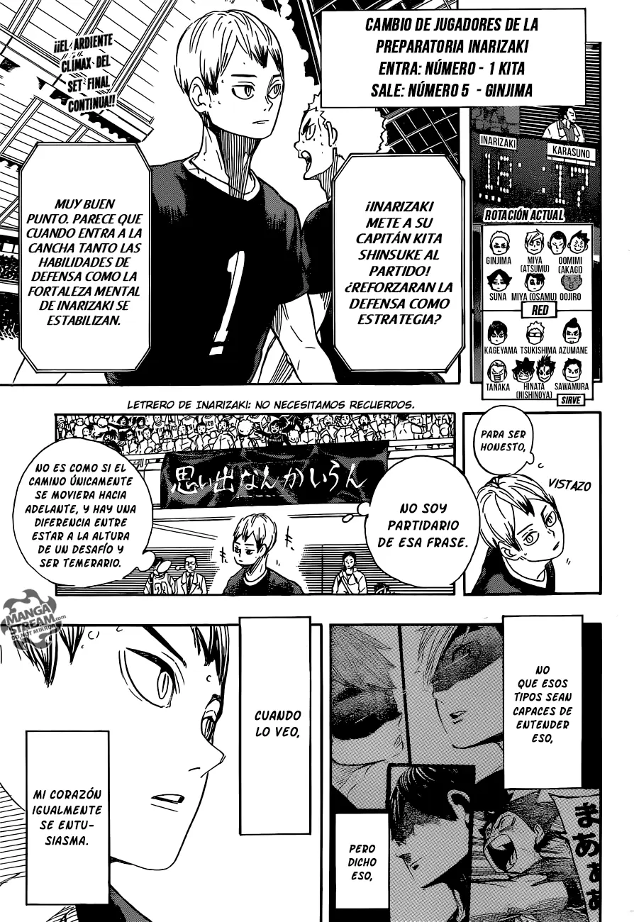 Haikyuu!! capítulo 283, página 2