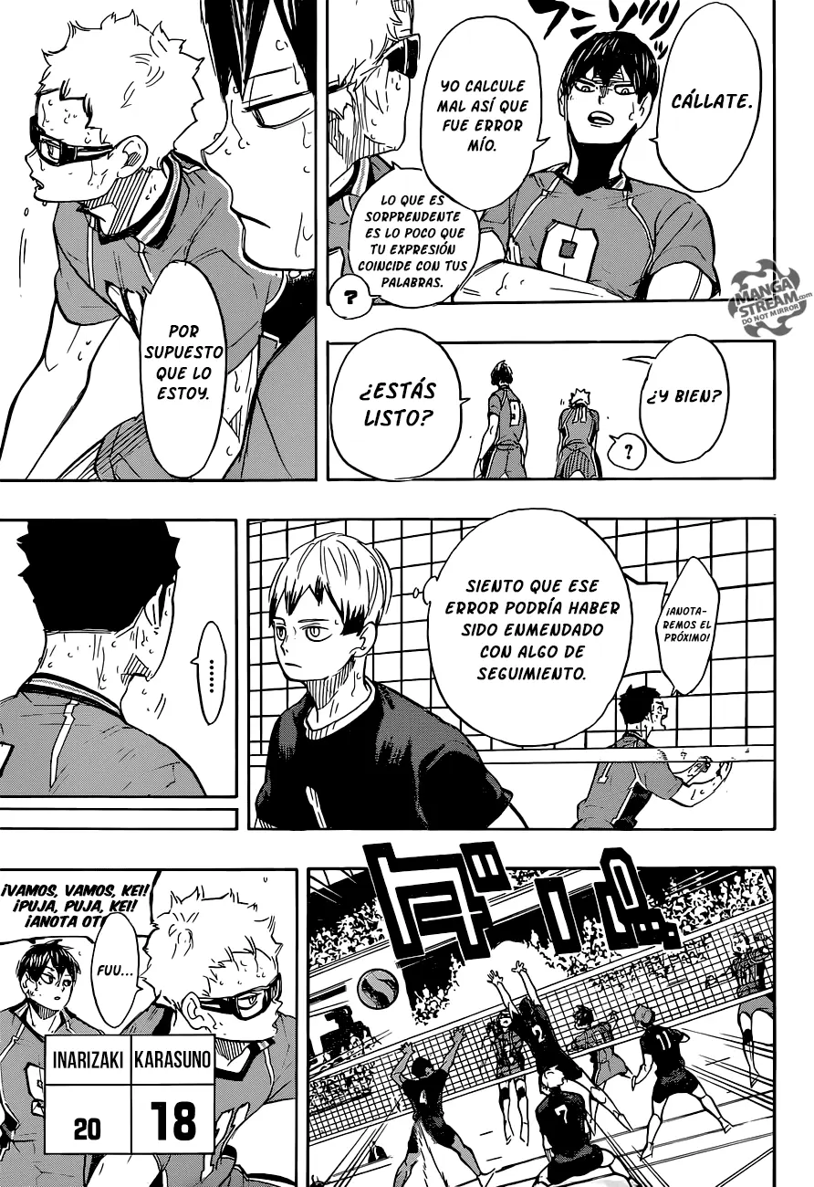 Haikyuu!! capítulo 283, página 8