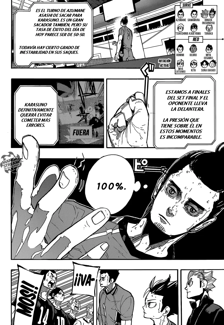 Haikyuu!! capítulo 283, página 9