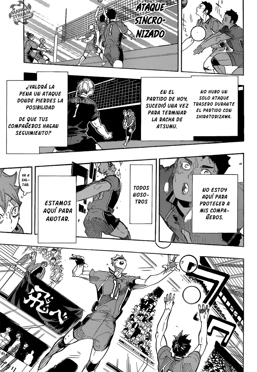 Haikyuu!! capítulo 283, página 18