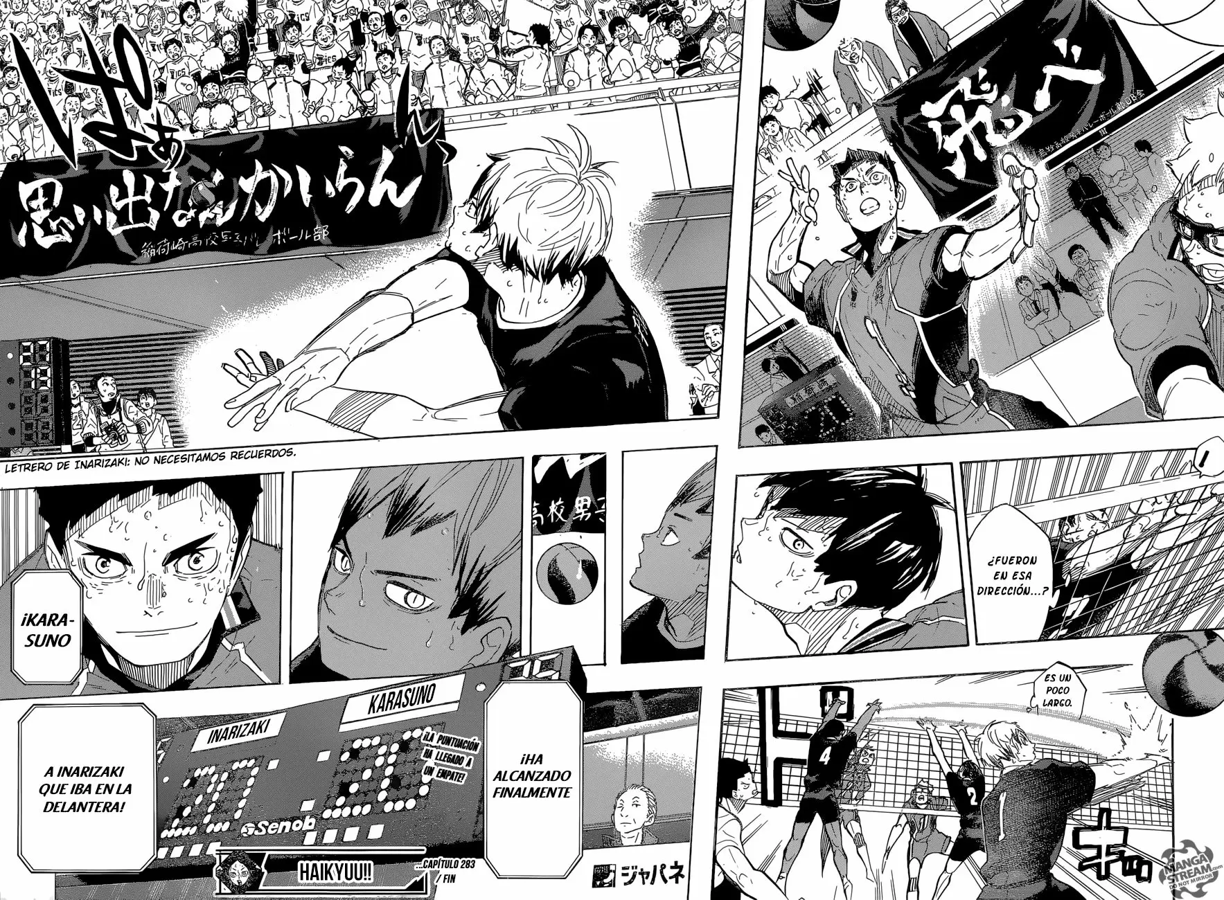 Haikyuu!! capítulo 283, página 19
