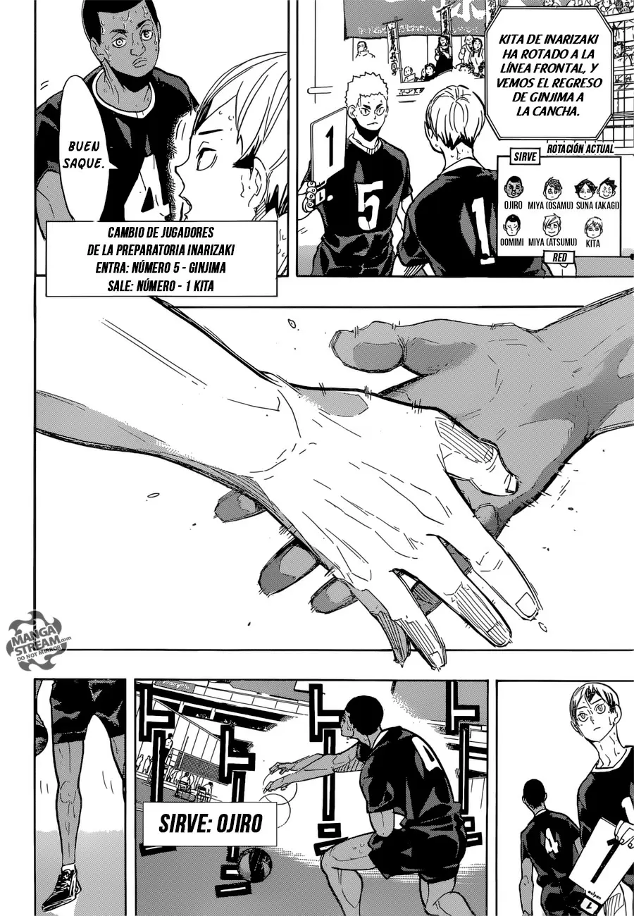 Haikyuu!! capítulo 284, página 14