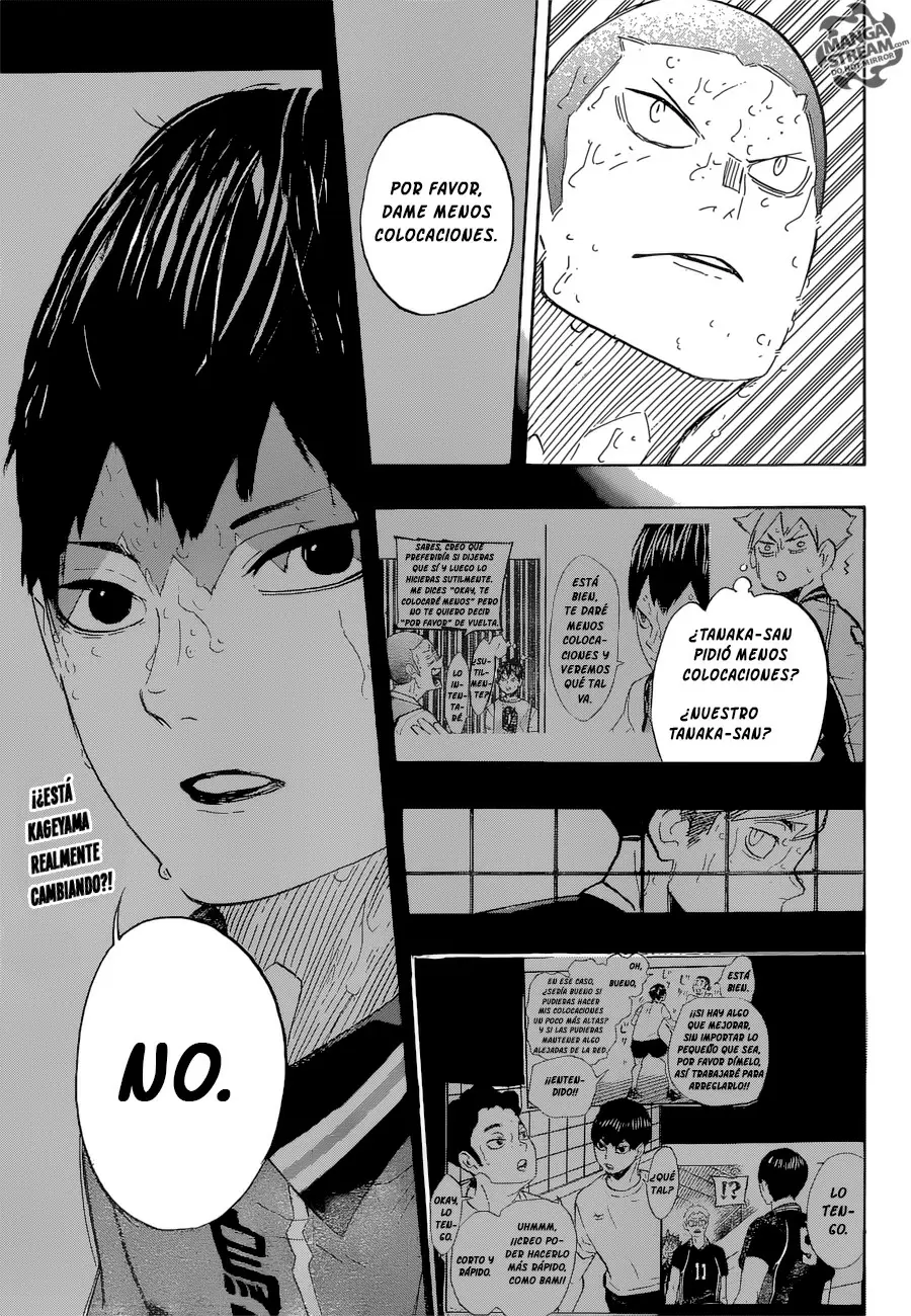 Haikyuu!! capítulo 284, página 18