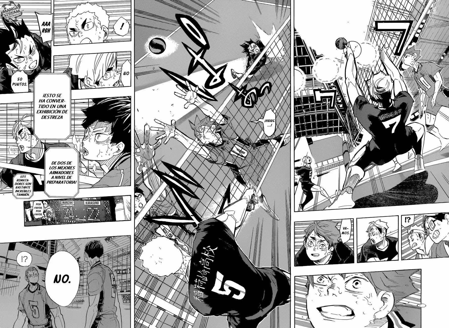 Haikyuu!! capítulo 285, página 7