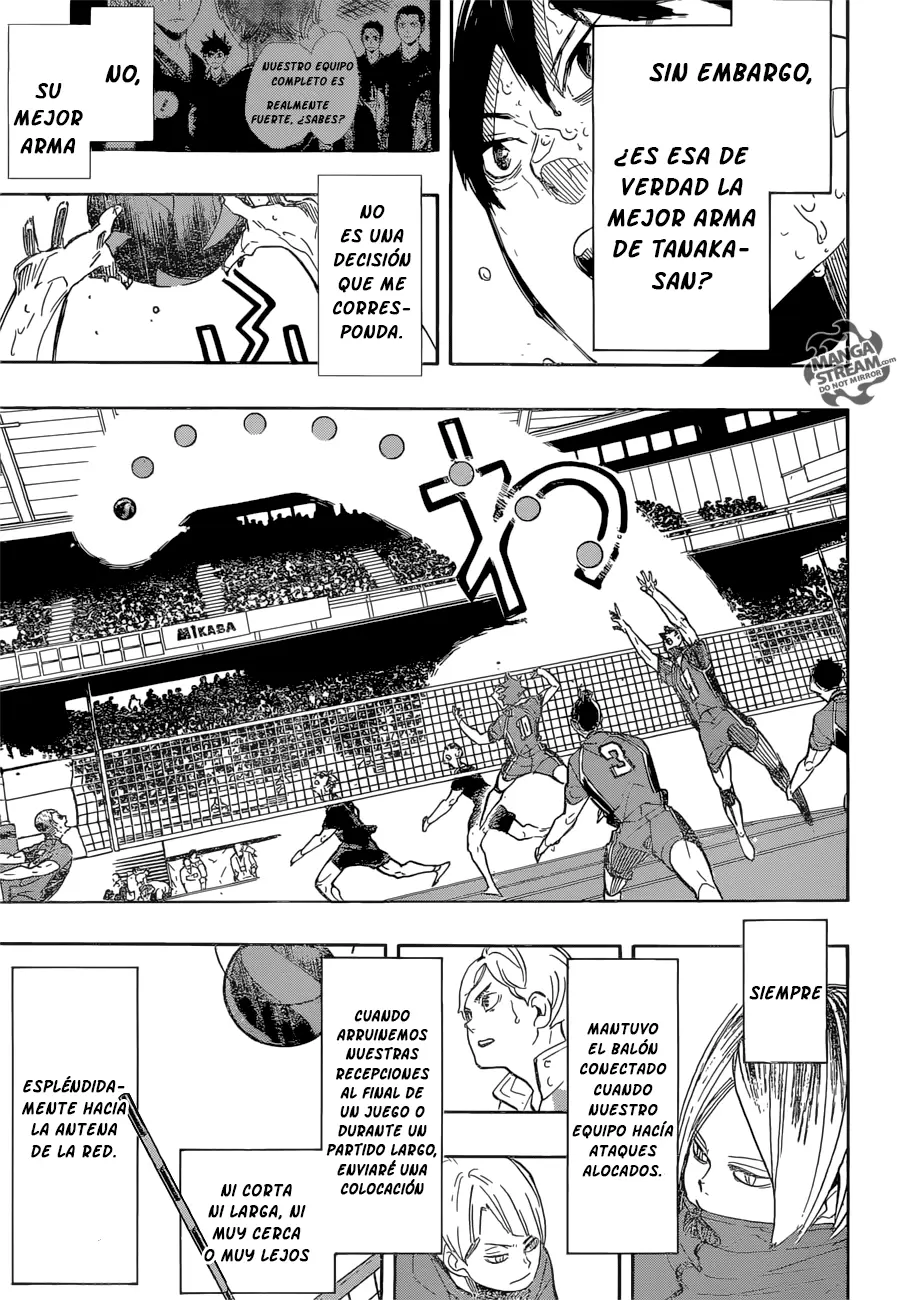 Haikyuu!! capítulo 285, página 9
