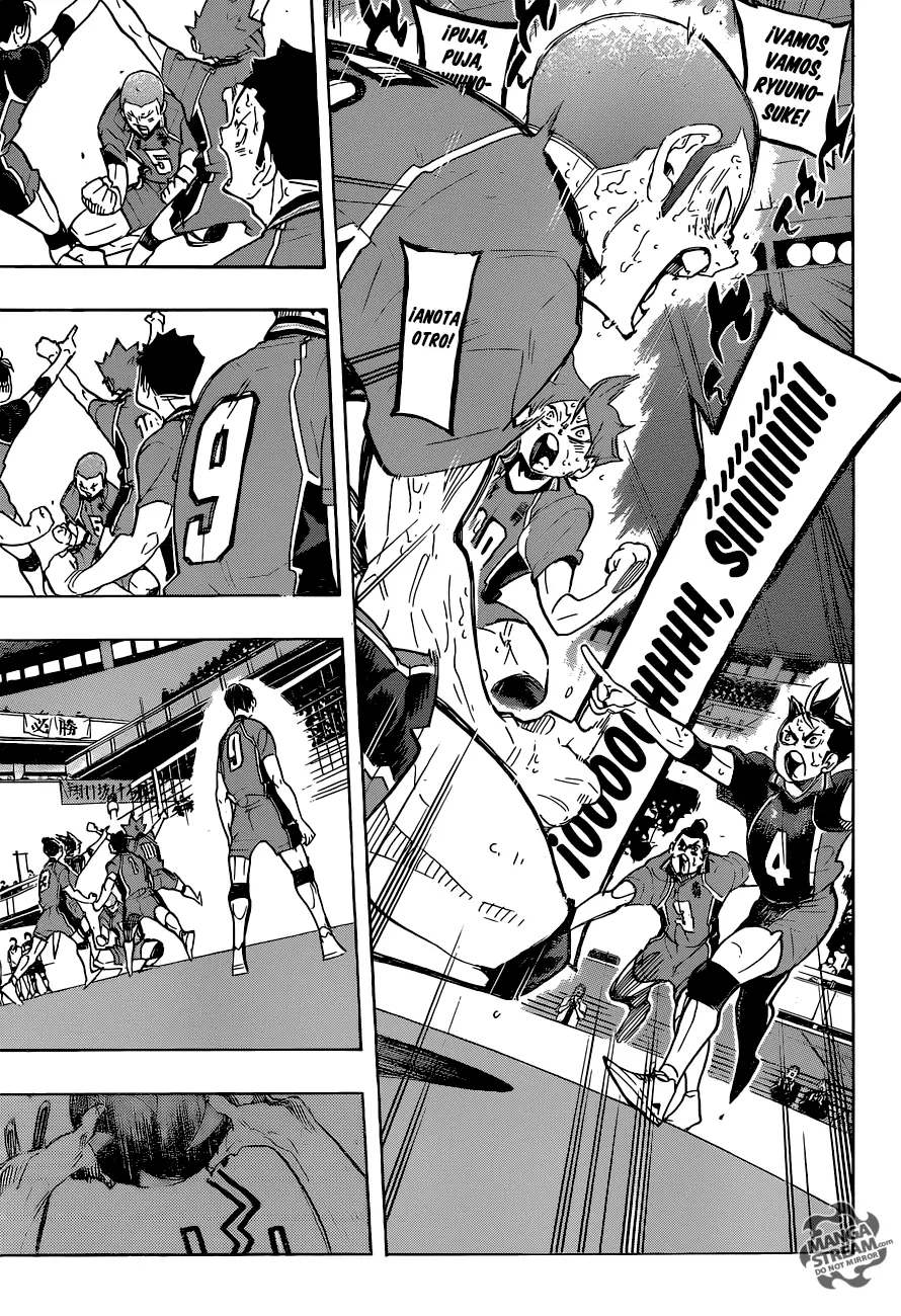 Haikyuu!! capítulo 285, página 13