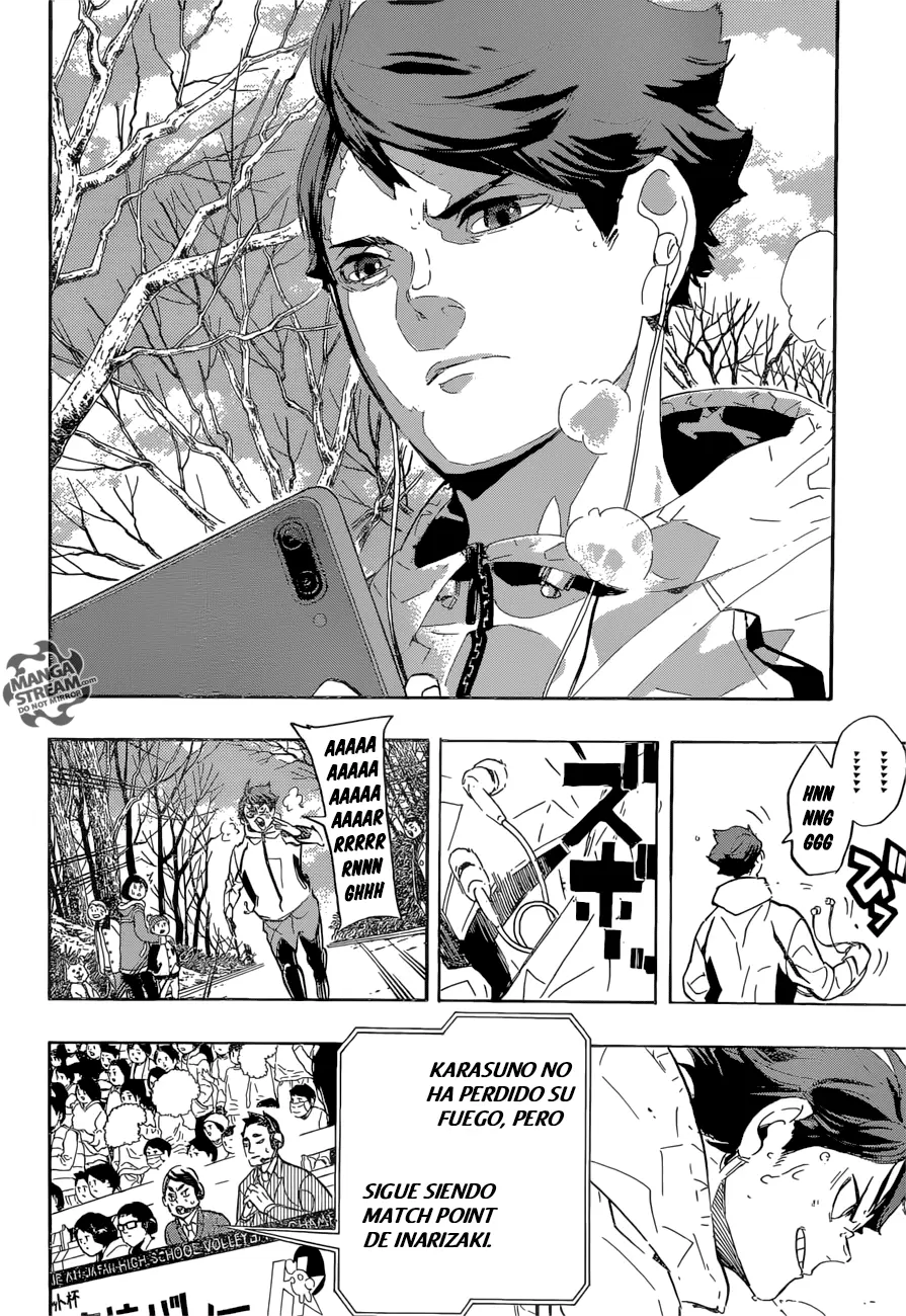Haikyuu!! capítulo 285, página 15