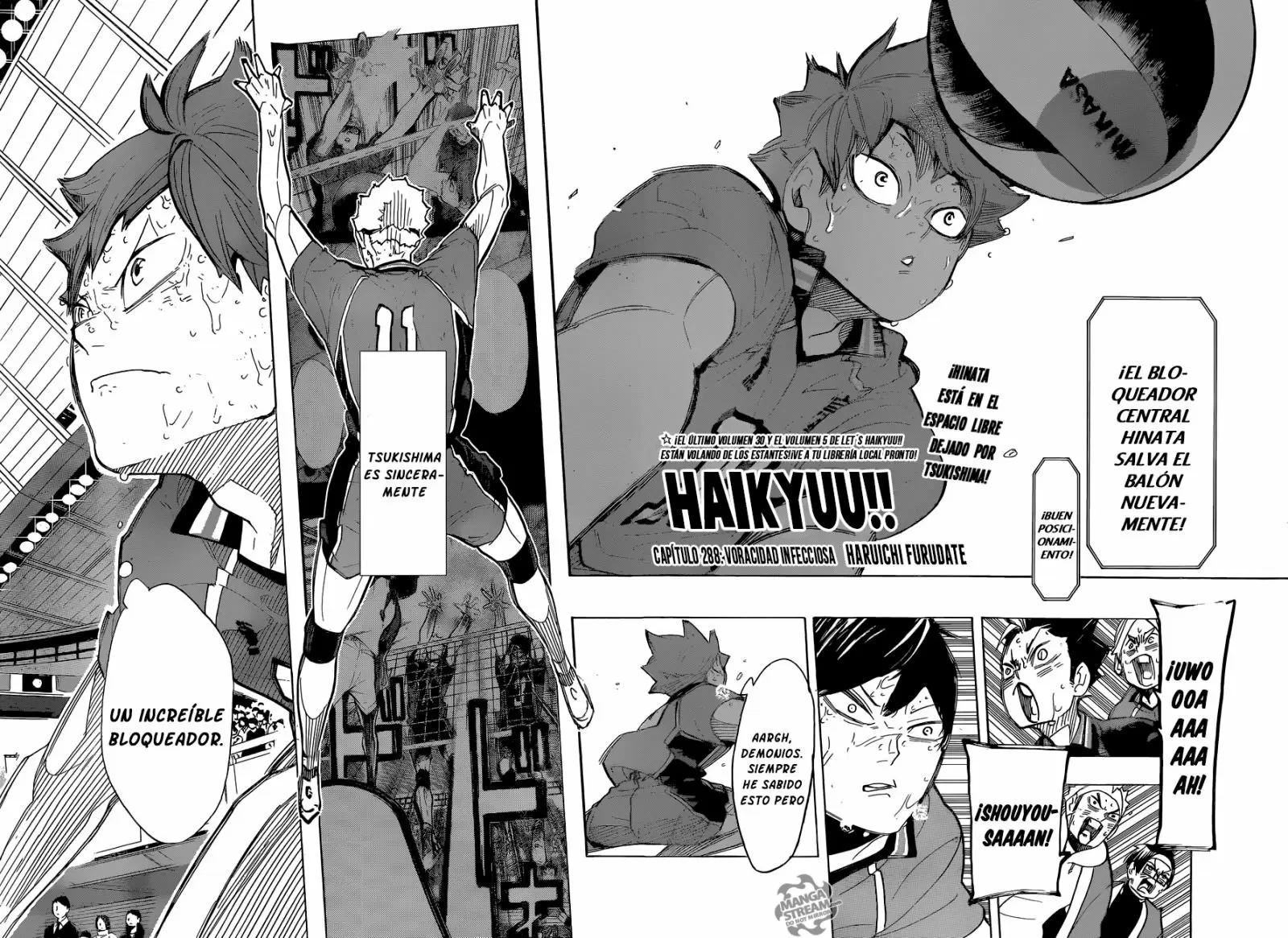 Haikyuu!! capítulo 288, página 3