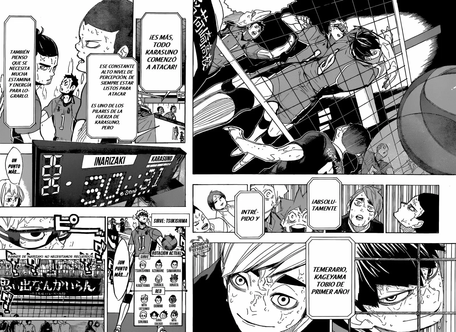Haikyuu!! capítulo 289, página 8