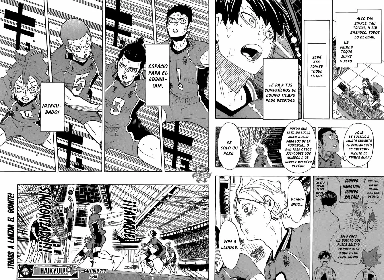 Haikyuu!! capítulo 289, página 16