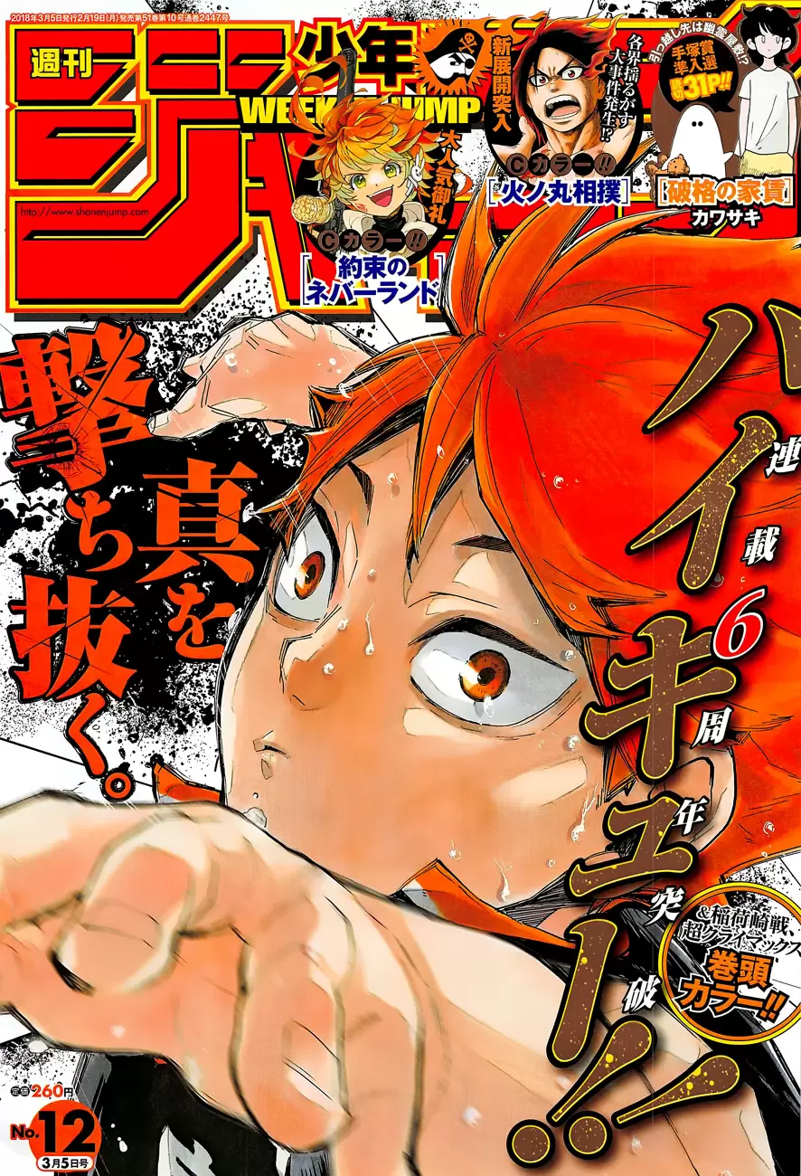 Haikyuu!! capítulo 290, página 2
